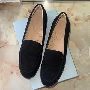 NEW ANTONIO MELANI Black Suede Flats